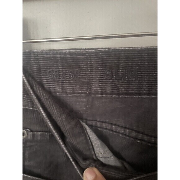 Gap 1969 Women’s Washed Black Corduroy Boot Cut Pants 38x32 - Picture 3 of 7